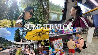 初夏の3日間Vlog|フェリーに乗って、買い物して、家族と過ごす週末。