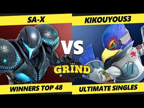 Smash Ultimate Tournament - SA-X (Dark Samus) Vs. Kikouyous3 (Falco) The Grind 111 SSBU Top 48