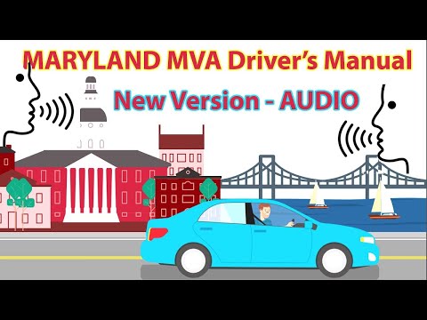 Maryland Driver's Manual 2025 - AUDIO Version | Permit Test Study Guide