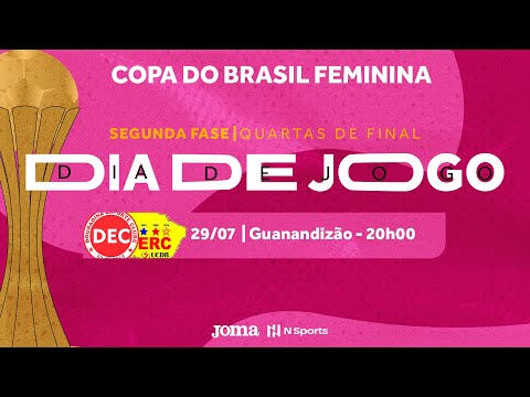 Copa do Brasil Feminina 2023 - DEC Operário x SERC - 1ª Fase - Jogo Volta - Ao vivo