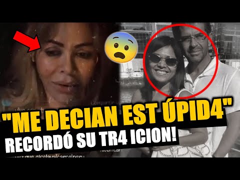 GISELA VALCARCEL RECUERDA CUANDO JAVIER CARMONA SACÓ LOS PIES DEL PLATO CON TULA RODRIGUEZ