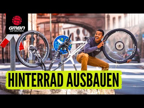 Wie man sein Hinterrad ausbaut und wieder einbaut