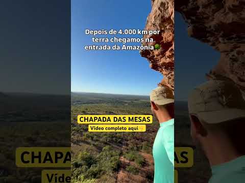 CHEGAMOS CHAPADA DAS MESAS #viagem #turismo #viajar #vlogs #nordeste #maranhão #carolina #travel