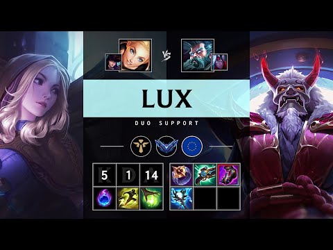 Lux Support vs Zilean - EUW Diamond Patch 25.09