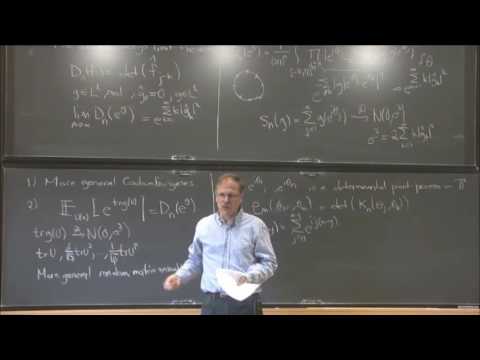 Linear statistics of eigenvalues - Kurt Johansson