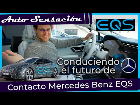 Prueba Mercedes benz EQS 2022.  Conducimos por primera vez el «Clase S» electrico.