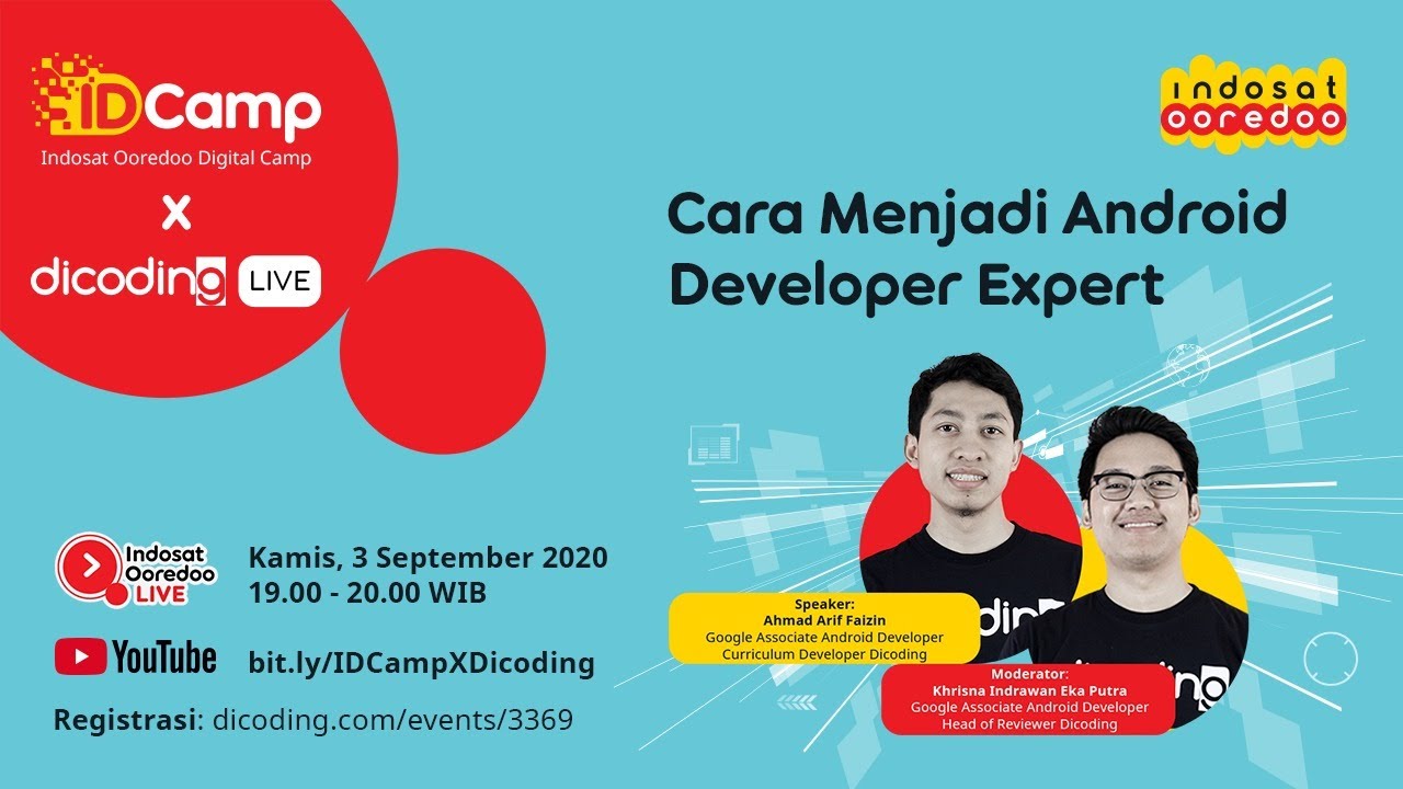 IDCampXDicoding LIVE - Cara Menjadi Android Developer Expert