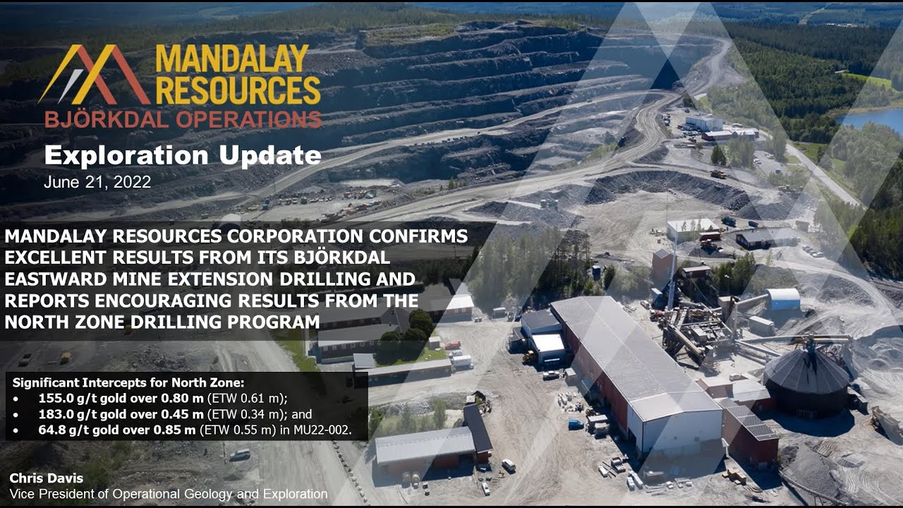 <span>21/6/2022</span><br>Björkdal Eastward Mine Extension Drilling and North Zone Drilling Program Update