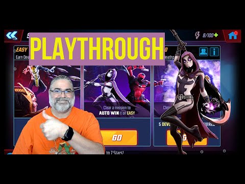 Marvel Strike Force: Deathpool UNLOCK Campaign Playthrough! New Warriors Team Meta!