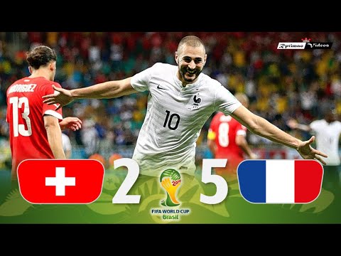 Switzerland 2 x 5 France ● 2014 World Cup Extended Goals & Highlights HD