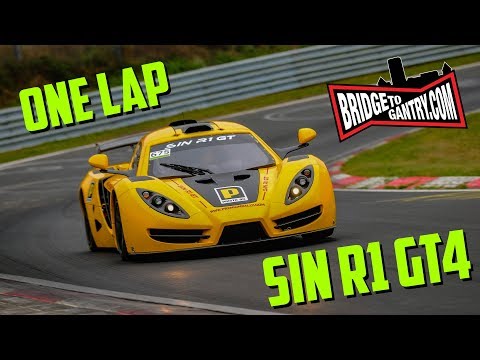 Thumbnail for 1LAP: Sin R1 GT4 racecar on the BTG Nürburgring Trackday by SIN R1, Car
