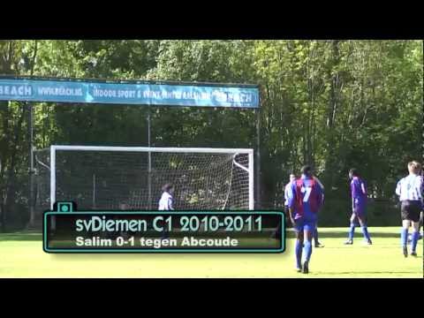 Abcoude C1 - svDiemen C1 1-5-2011 goal1 salim videowall
