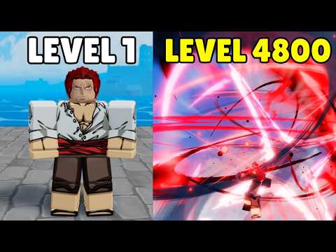 Starting Over as *SHANKS* In King Legacy! | Noob To Pro | King Legacy