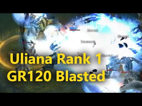 Uliana Monk Rank 1 GR 120 BLASTED (Season 23)