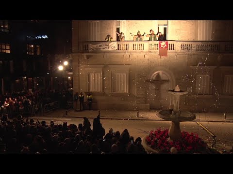 Els Reis d’Orient passen per Banyoles, rebuts per centenars de persones