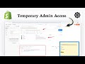 How To Get Temporary Shopify Admin API Access Token 2026 Update