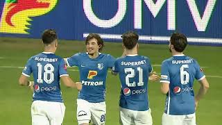 REZUMAT | Farul - U Cluj 2-0. Echipa lui Hagi este de neoprit