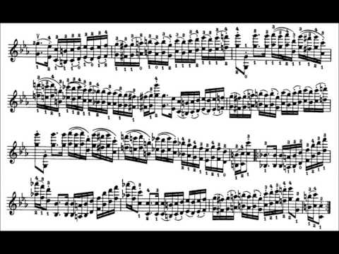 Niccolò Paganini - Caprice for Solo Violin, Op. 1 No. 17 (Sheet Music)