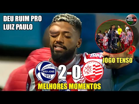 São José 2 x 0 Náutico - Melhores Momentos - COMPLETO - Brasileiro - Série C 2024