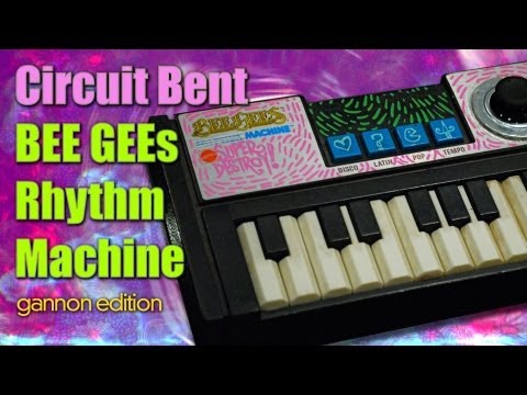 Circuit Bent Bee Gee's Rhythm Machine by Gannon