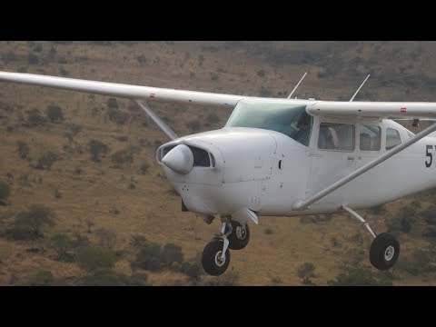 Formation flying over Mount Kilimanjaro - Kenya, Africa - Throwback Flight - Cessna 206