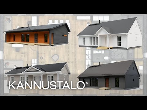 Julkisivun muuntelu: yksi pohja, monta tyyliä - Kannustalo