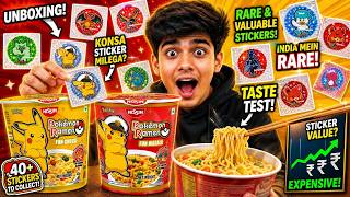 I Opened Rare Pokémon Ramen in India… What Sticker Did I Get?