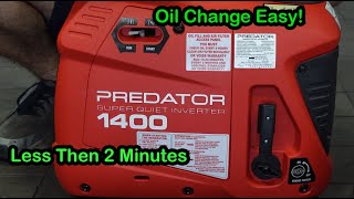How To Change The Oil In Your Generator!