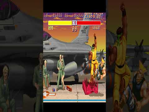 Ryu vs Guile ⚔️ Classic Arcade Battle | Street Fighter 2 Champion Edition (1992) | リュウ vs ガイル