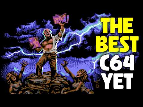 10 NEW MUST-SEE C64 Games (Pushing C64 Limits Part 8)