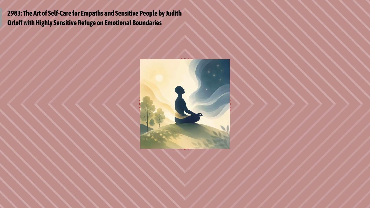 2983: The Art of Self-Care for Empaths and Sensitive People by Judith Orloff with Highly...