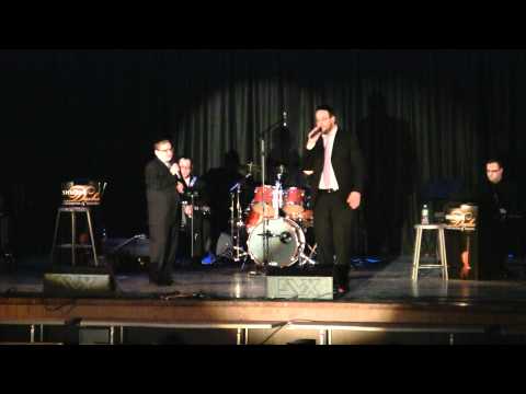 Simcha Sussman From Shalsheles And Dovid Dachs Sing A Shalsheles Mix At A Concert