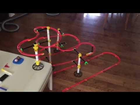 Marble run with Quercetti Skytrain
