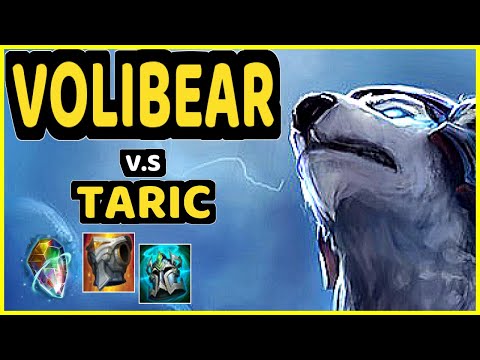 SKT T1 FAKER (VOLIBEAR) vs TARIC - BOTTOM SUPPORT GAMEPLAY - KR Ranked GRANDMASTER