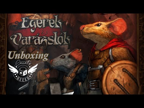 Egerek és Varázslók társasjáték - játékbontás - County Geeks