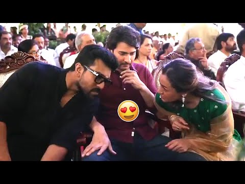 See Mahesh Babu Reaction Over Ram Charan Namrata Shirodkar Conversation | Telugu Cinema Brother