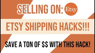 Etsy Shipping Hacks - Cheap Shipping - SCAN forms - Package Pickup Requests