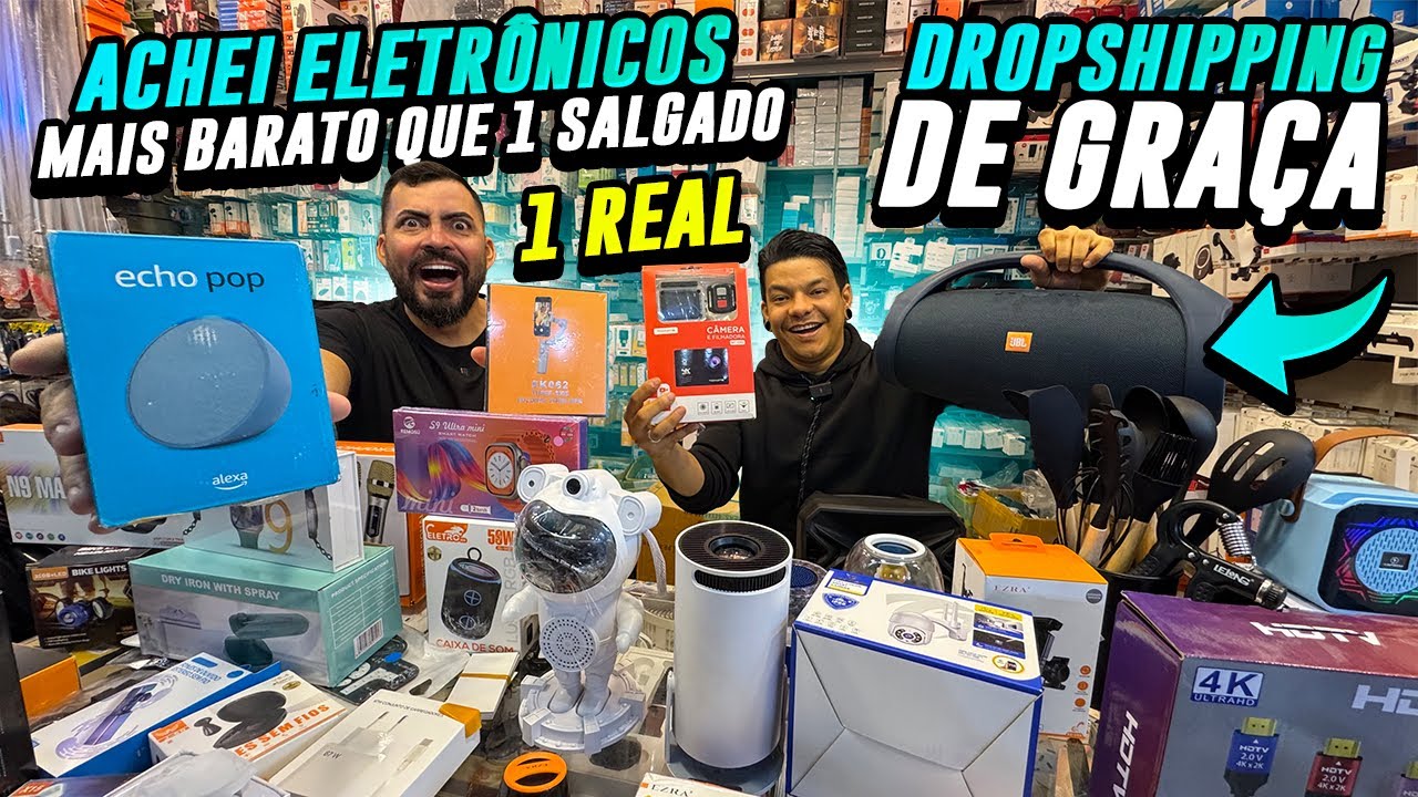 ACHEI O MELHOR FORNECEDOR DA 25 DE MARÇO! DROPSHIPPING GRÁTIS E PRODUTOS A PARTIR DE R$1!