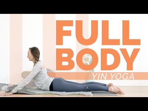 Full Body Yin Yoga 1 Hour - Grounding Techniques | Root Chakra