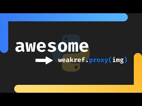 Python When To Use Weak References In Python
