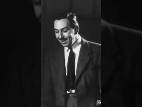 Walt Disney Voicing Mickey Mouse in 1940 - RARE Video! #shorts