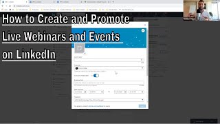 How to Create and Promote Live Webinars & Events on LinkedIn | New LinkedIn Feature!