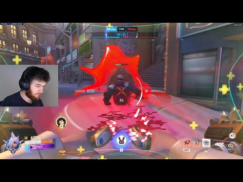 DAFRAN D.VA OVERWATCH 2 GAMEPLAY SEASON 20 TOP 500