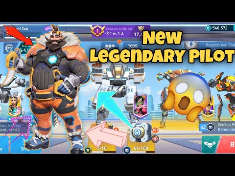 New Legendary pilot Boar🐗 In Mech Arena💹|| Mech Arena Robot Showdown By Soul Alok #mecharenaofficial