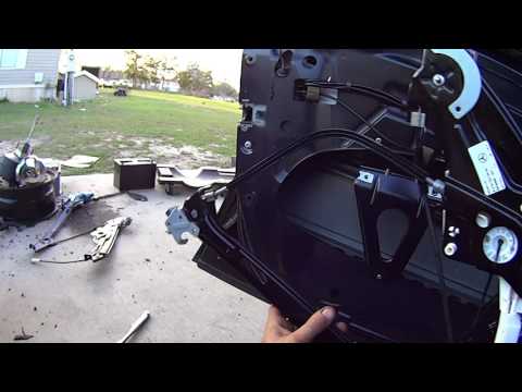How to replace window regulator on Mercedes-Benz CL CLS AMG class
