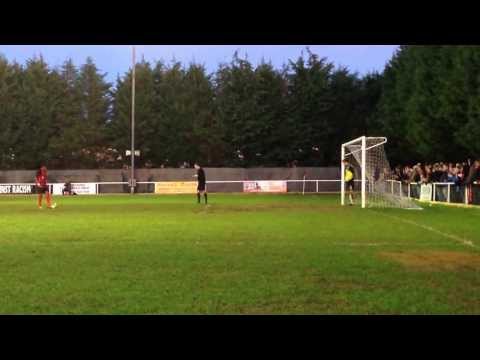 Kettering Town. Dubi Ogbonna 2nd and 3rd Penalty.