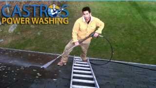 preview picture of video 'Roof Cleaning by Castros Power Washing Fairfield County CT'