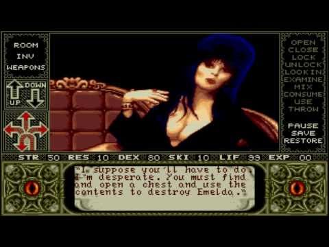 Elvira : Mistress of the Dark Atari