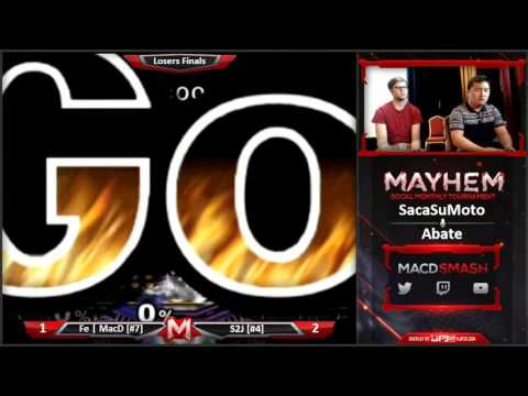 Mayhem Sept 2015 LF: S2J (Falcon) vs MacD (Peach)
