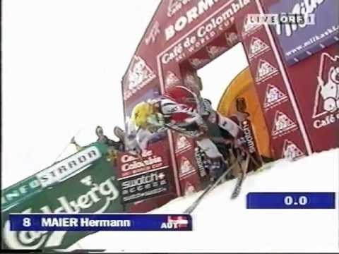 Hermann Maier Sieglauf Bormio 2000